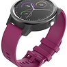 Strap-it® Strap-it Garmin Vivomove 3s Armband Silikon - 39mm - dunkelRot Strap-it® Strap-it Garmin Vivomove 3s Armband Silikon - 39mm - dunkelRot