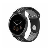 Strap-it® Garmin Vivoactive 4s Sportarmband - 40 mm - Schwarz / Grau Strap-it® Garmin Vivoactive 4s Sportarmband - 40 mm - Schwarz / Grau