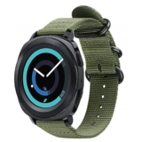 Strap-it® Samsung Gear Sport Nylonschnallenband (Grün)