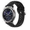 Strap-it® Strap-it Samsung Gear S3 Classic / Frontier Silikonarmband mit Löchern (Schwarz) Strap-it® Strap-it Samsung Gear S3 Classic / Frontier Silikonarmband mit Löchern (Schwarz)