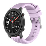 Strap-it® Xiaomi Amazfit GTR Armband Silikon (Lila)