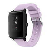 Strap-it® Xiaomi Amazfit Bip Armband Silikon (Lila) Strap-it® Xiaomi Amazfit Bip Armband Silikon (Lila)