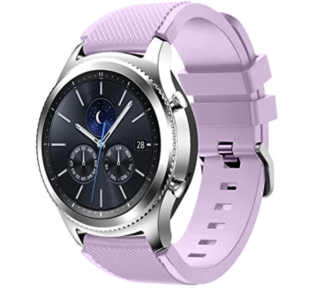 Strap-it® Strap-it Samsung Gear S3 Classic / Frontier Silikonband (Lila)