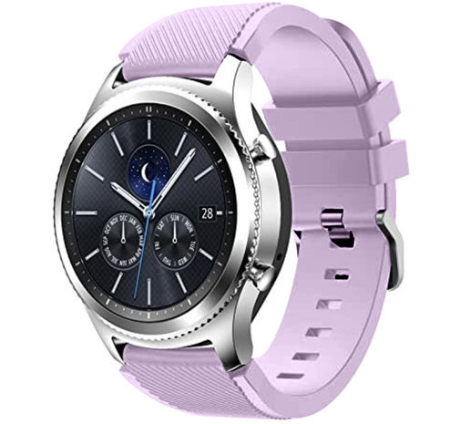Strap-it® Strap-it Samsung Gear S3 Classic / Frontier Silikonband (Lila)