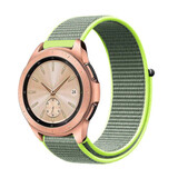 Strap-it® Samsung Galaxy Watch 42mm Armband Nylon (Fluoreszierend) Strap-it® Samsung Galaxy Watch 42mm Armband Nylon (Fluoreszierend)