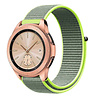 Strap-it® Strap-it Samsung Galaxy Watch 42mm Armband Nylon (Fluoreszierend)