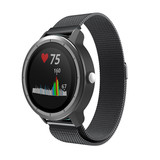 Strap-it® Garmin Vivoactive 3 Milanese Armband (Schwarz) Strap-it® Garmin Vivoactive 3 Milanese Armband (Schwarz)