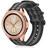 Strap-it® Strap-it Samsung Galaxy Watch 42mm Nylon-Schnallenarmband (Schwarz / Grau) Strap-it® Strap-it Samsung Galaxy Watch 42mm Nylon-Schnallenarmband (Schwarz / Grau)