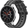 Strap-it® Strap-it Samsung Galaxy Watch 46mm Nylon Schnallenband (Schwarz / Grau) Strap-it® Strap-it Samsung Galaxy Watch 46mm Nylon Schnallenband (Schwarz / Grau)