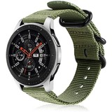 Strap-it® Samsung Galaxy Watch 46mm Nylon Schnallenband (Grün) Strap-it® Samsung Galaxy Watch 46mm Nylon Schnallenband (Grün)