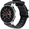 Strap-it® Strap-it Samsung Galaxy Watch 46mm Nylon Schnallenband (Schwarz) Strap-it® Strap-it Samsung Galaxy Watch 46mm Nylon Schnallenband (Schwarz)