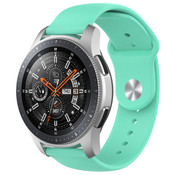 Strap-it® Samsung Galaxy Watch 46mm Sportarmband (Aqua)