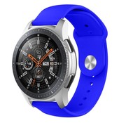 Strap-it® Samsung Galaxy Watch 46mm Sportarmband (Blau)