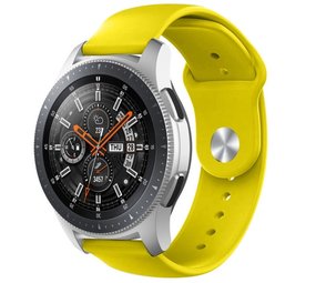 Strap-it® Samsung Galaxy Watch 46mm Sportarmband (Gelb) Strap-it® Samsung Galaxy Watch 46mm Sportarmband (Gelb)