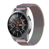 Strap-it® Samsung Galaxy Watch 46mm Milanese Armband (Regenbogen) Strap-it® Samsung Galaxy Watch 46mm Milanese Armband (Regenbogen)