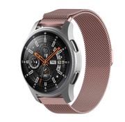 Strap-it® Samsung Galaxy Watch 46mm Milanese Armband (Rosa)