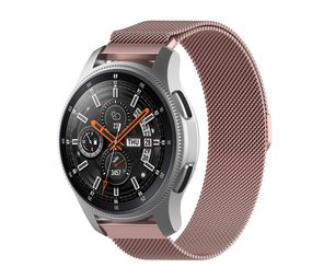 Strap-it® Samsung Galaxy Watch 46mm Milanese Armband (Rosa) Strap-it® Samsung Galaxy Watch 46mm Milanese Armband (Rosa)