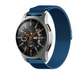 Strap-it® Samsung Galaxy Watch 46mm Milanese Armband (Blau) Strap-it® Samsung Galaxy Watch 46mm Milanese Armband (Blau)