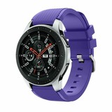 Strap-it® Samsung Galaxy Watch 46mm Armband Silikon (Violett)