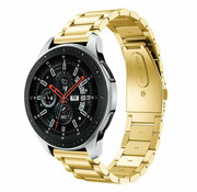 Strap-it® Samsung Galaxy Watch 46mm Gliederarmband (Gold)