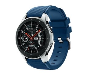 Strap-it® Samsung Galaxy Watch 46mm Armband Silikon (Dunkelblau) Strap-it® Samsung Galaxy Watch 46mm Armband Silikon (Dunkelblau)