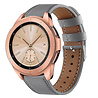 Strap-it® Strap-it Samsung Galaxy Watch 42mm Armband Leder (Grau) Strap-it® Strap-it Samsung Galaxy Watch 42mm Armband Leder (Grau)