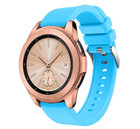 Strap-it® Strap-it Samsung Galaxy Watch 42 mm Armband Silikon (Hellblau)