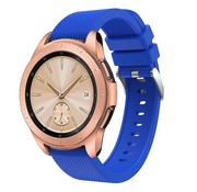Strap-it® Samsung Galaxy Watch 42 mm Armband Silikon (Blau)
