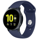 Strap-it® Strap-it Samsung Galaxy Watch Active / Active 2 Sportarmband (Dunkelblau)