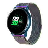 Strap-it® Samsung Galaxy Watch Active / Active 2 Milanese Armband (Regenbogen) Strap-it® Samsung Galaxy Watch Active / Active 2 Milanese Armband (Regenbogen)