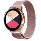 Strap-it® Samsung Galaxy Watch Active / Active 2 Milanese Armband (Rosa) Strap-it® Samsung Galaxy Watch Active / Active 2 Milanese Armband (Rosa)