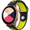 Strap-it® Strap-it Samsung Galaxy Watch Active / Active 2 Sportarmband (Schwarz / Gelb) Strap-it® Strap-it Samsung Galaxy Watch Active / Active 2 Sportarmband (Schwarz / Gelb)