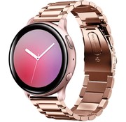 Strap-it® Samsung Galaxy Watch Active / Active 2 Gliederamband (Roségold)