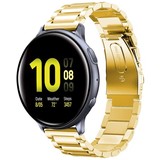 Strap-it® Samsung Galaxy Watch Active / Active 2 Gliederamband (Gold) Strap-it® Samsung Galaxy Watch Active / Active 2 Gliederamband (Gold)