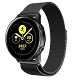 Strap-it® Samsung Galaxy Watch Active / Active 2 Milanese Armband (Schwarz) Strap-it® Samsung Galaxy Watch Active / Active 2 Milanese Armband (Schwarz)