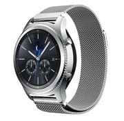 Strap-it® Samsung Gear S3 Classic / Frontier Milanese Armband (Silber)