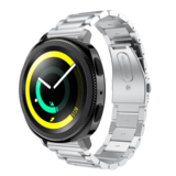 Strap-it® Samsung Gear Sport Gliederarmband (Silber)