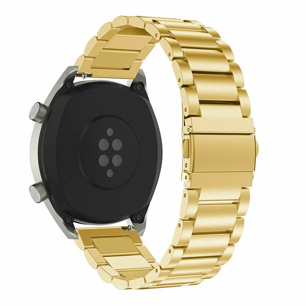 Strap-it® Strap-it Huawei Watch GT 2 Gliederarmband (Gold)