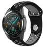 Strap-it® Strap-it Huawei Watch GT 2 Sport Armband (Schwarz / Grau) Strap-it® Strap-it Huawei Watch GT 2 Sport Armband (Schwarz / Grau)