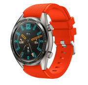 Strap-it® Huawei Watch GT / GT 2 Silikonarmband (Rot)