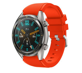 Strap-it® Huawei Watch GT 2 Silikonarmband (Rot) Strap-it® Huawei Watch GT 2 Silikonarmband (Rot)