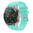 Strap-it® Strap-it Huawei Watch GT 2 Silikonarmband (Aqua)
