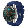 Strap-it® Strap-it Huawei Watch GT 2 Silikonarmband (Dunkelblau) Strap-it® Strap-it Huawei Watch GT 2 Silikonarmband (Dunkelblau)
