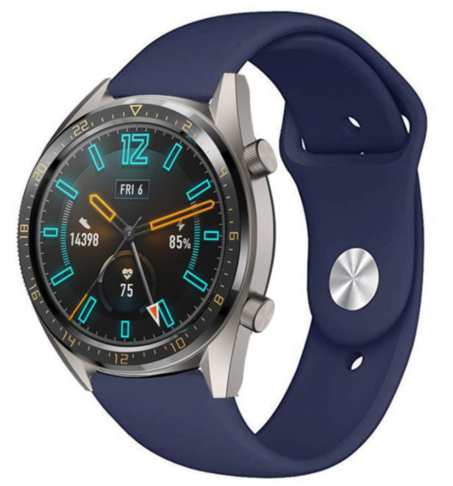 Strap-it® Strap-it Huawei Watch GT 2 Sport Armband (Dunkelblau)