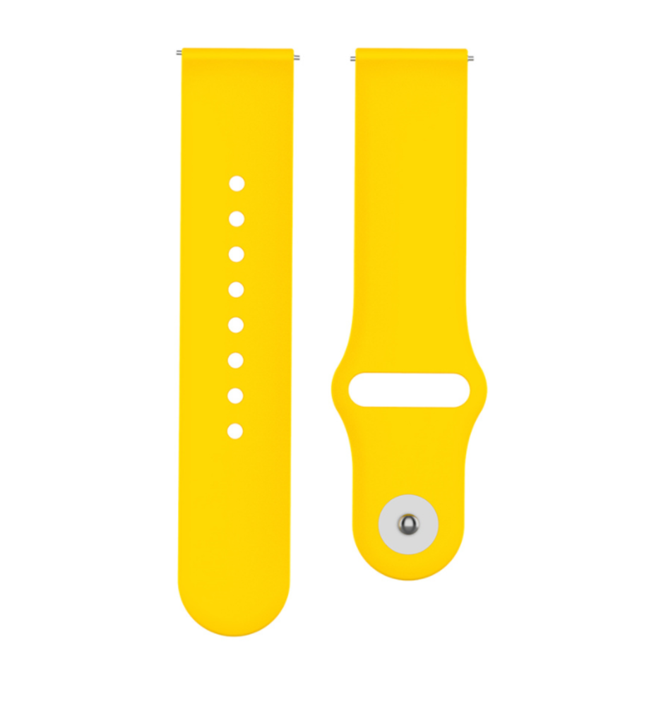 Strap-it® Strap-it Huawei Watch GT 2 Sport Armband (Gelb)