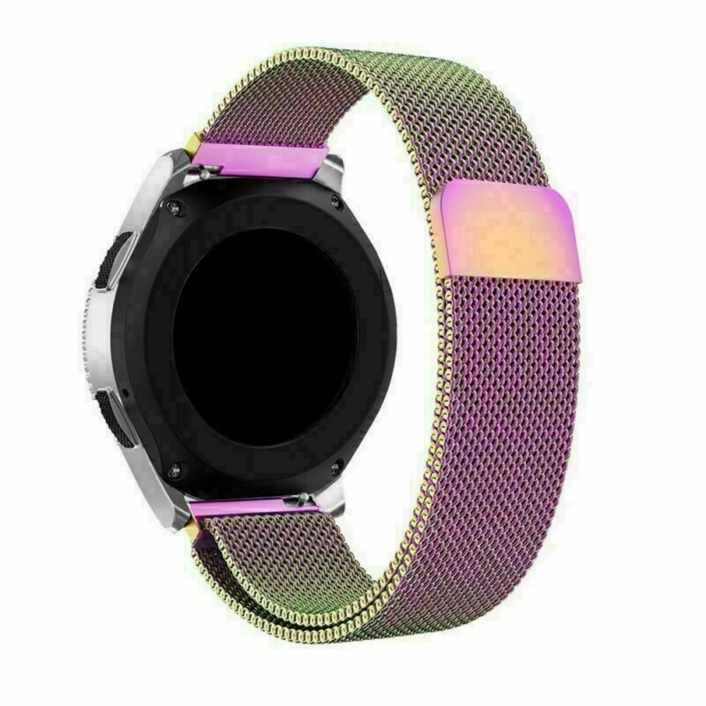 Strap-it® Strap-it Huawei Watch GT 2 Milanese Armband (Regenbogen)