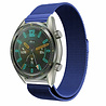 Strap-it® Strap-it Huawei Watch GT 2 Milanese Armband (Blau) Strap-it® Strap-it Huawei Watch GT 2 Milanese Armband (Blau)