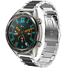 Strap-it® Strap-it Huawei Watch GT / GT 2 Gliederarmband (Silber / Schwarz) Strap-it® Strap-it Huawei Watch GT / GT 2 Gliederarmband (Silber / Schwarz)