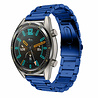Strap-it® Strap-it Huawei Watch GT 2 Gliederarmband (Blau) Strap-it® Strap-it Huawei Watch GT 2 Gliederarmband (Blau)