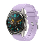 Strap-it® Huawei Watch GT 2 Silikonarmband (Lila)